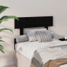 Tête de lit Noir 78,5x3x81 cm Bois massif de pin 