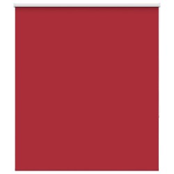 Store enrouleur occultant rouge largeur du tissu 131,6 cm 