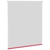 Store enrouleur occultant rouge largeur du tissu 131,6 cm 