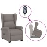 Fauteuil Taupe Tissu 