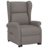 Fauteuil Taupe Tissu 