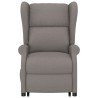 Fauteuil Taupe Tissu 