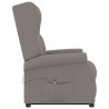 Fauteuil Taupe Tissu 