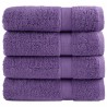Essuie-mains de qualité supérieure SOLUND 4 pcs violet 600 g/m² 