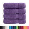 Essuie-mains de qualité supérieure SOLUND 4 pcs violet 600 g/m² 