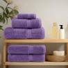 Essuie-mains de qualité supérieure SOLUND 4 pcs violet 600 g/m² 