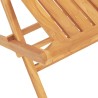 Ensemble à manger de jardin 5 pcs Bois de teck massif 