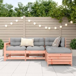 Salon de jardin 4 pcs bois massif sapin de douglas 