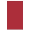 Store enrouleur occultant rouge largeur du tissu 126,6 cm 