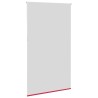 Store enrouleur occultant rouge largeur du tissu 126,6 cm 