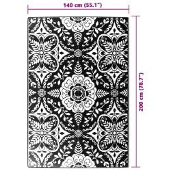 Tapis d'extérieur ARAKIL rose 140 x 200 cm PP 