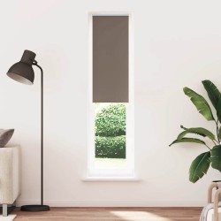 Store enrouleur occultant café 45x230cm largeur du tissu 40,7cm 