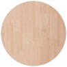 Dessus de table rond Ø30x2,5 cm Bois de chêne massif non traité 