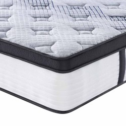 Matelas à ressorts ensachés moyen 180x200 cm 
