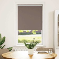 Store enrouleur occultant café 65x175cm largeur du tissu 60,7cm 