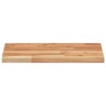 Dessus de table rectangulaire 40x30x2 cm bois massif d'acacia 
