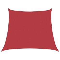 Voile d'ombrage 160 g/m² Rouge 3/4x3 m PEHD 