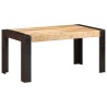Table de salle à manger 160x80x76 cm Bois de manguier solide 