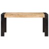 Table de salle à manger 160x80x76 cm Bois de manguier solide 