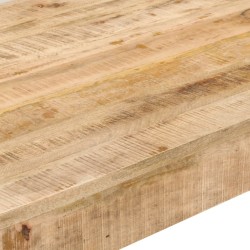 Table de salle à manger 160x80x76 cm Bois de manguier solide 