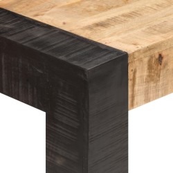 Table de salle à manger 160x80x76 cm Bois de manguier solide 
