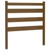 Tête de lit Marron miel 81x4x100 cm Bois massif de pin 