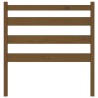 Tête de lit Marron miel 81x4x100 cm Bois massif de pin 