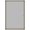 Moustiquaire pour fenêtres Marron 80x120 cm 