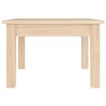 Table basse 45x45x30 cm Bois massif de pin 