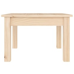 Table basse 45x45x30 cm Bois massif de pin 