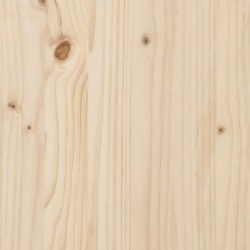 Table basse 45x45x30 cm Bois massif de pin 