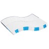 Matelas à ressorts ensachés dureté moyenne 160x200 cm 