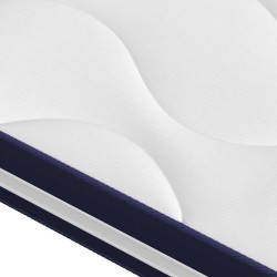 Matelas à ressorts ensachés dureté moyenne 160x200 cm 