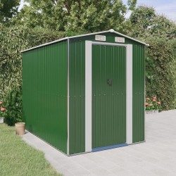 Abri de jardin Vert 192x274x223 cm Acier galvanisé 