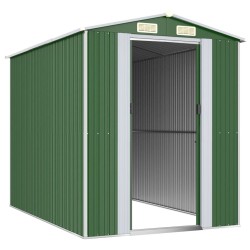 Abri de jardin Vert 192x274x223 cm Acier galvanisé 
