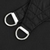 Voile de parasol tissu oxford triangulaire 3,6x3,6x3,6 m noir 