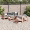 Salon de jardin 6 pcs bois massif sapin de douglas 