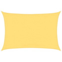 Voile d'ombrage 160 g/m² Beige 3,5x4,5 m PEHD 