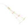 Étoile rayonnante de Noël 140 LED 2 pcs blanc froid 17 cm 