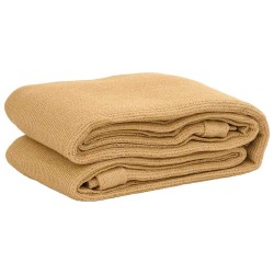 Tapis de tente sable 200x400 cm PEHD 
