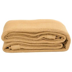 Tapis de tente sable 200x400 cm PEHD 