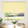 Store enrouleur occultant jaune largeur du tissu 146,6 cm 