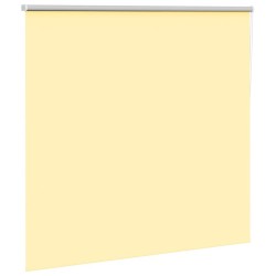 Store enrouleur occultant jaune largeur du tissu 146,6 cm 