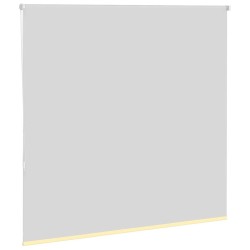 Store enrouleur occultant jaune largeur du tissu 146,6 cm 
