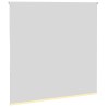 Store enrouleur occultant jaune largeur du tissu 146,6 cm 