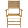 Ensemble à manger de jardin 7 pcs Bois d'acacia solide 