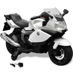 Moto électrique enfant BMW 283 Blanc 6 V 