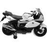 Moto électrique enfant BMW 283 Blanc 6 V 