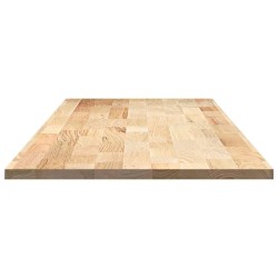 Plan de travail de cuisine bois de chêne massif rectangulaire 
