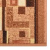 Tapis de couloir antidérapant Marron 67x250 cm 